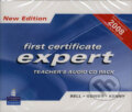 Audiokniha: Expert First Certificate 2008 - CD 1-4 (Jan Bell). Pearson, 2008 Audiokniha: Expert First Certificate 2008 - CD 1-4 (Jan Bell). Pearson, 2008