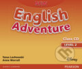 Audiokniha: New English Adventure 2 - Class CD (Anne Worral a Tessa Lochowski). Pearson, 2015 Audiokniha: New English Adventure 2 - Class CD (Anne Worral a Tessa Lochowski). Pearson, 2015