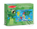 Puzzle: Puzzle - Mapa sveta (Melissa and Doug). Melissa and Doug, 2019 Puzzle: Puzzle - Mapa sveta (Melissa and Doug). Melissa and Doug, 2019
