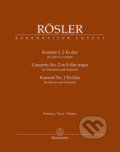 Kniha: Koncert č. 2 Es dur pro klavír a orchestr (Johann-Joseph Rösler). Bärenreiter Praha, 2018 Kniha: Koncert č. 2 Es dur pro klavír a orchestr (Johann-Joseph Rösler). Bärenreiter Praha, 2018