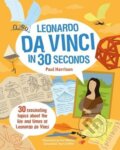 Kniha: Leonardo da Vinci in 30 Seconds (Paul Harrison a Tom Woolley). Ivy Press, 2016 Kniha: Leonardo da Vinci in 30 Seconds (Paul Harrison a Tom Woolley). Ivy Press, 2016