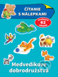 Kniha: Čítanie s nálepkami - Medvedíkove dobrodružstvá (Anna Wiśniewska), 2020 Kniha: Čítanie s nálepkami - Medvedíkove dobrodružstvá (Anna Wiśniewska), 2020