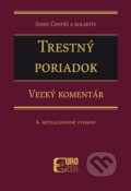 Kniha: Trestný poriadok (Jozef Čentéš). Eurokódex, 2019 Kniha: Trestný poriadok (Jozef Čentéš). Eurokódex, 2019