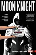 Kniha: Moon Knight Vol. 2: Reincarnations (Doug Moench a Jeff Lemire). Marvel, 2017 Kniha: Moon Knight Vol. 2: Reincarnations (Doug Moench a Jeff Lemire). Marvel, 2017