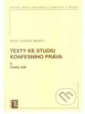 Kniha: Texty ke studiu konfesního práva II. (Antonín Ignác Hrdina). Karolinum, 2007 Kniha: Texty ke studiu konfesního práva II. (Antonín Ignác Hrdina). Karolinum, 2007