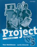 Kniha: Project 5 - Pracovný zošit s CD - ROMom (Tom Hutchinson). Oxford University Press, 2009 Kniha: Project 5 - Pracovný zošit s CD - ROMom (Tom Hutchinson). Oxford University Press, 2009