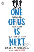 Kniha: One Of Us is Next (Karen M. McManus). Puffin Books, 2020 Kniha: One Of Us is Next (Karen M. McManus). Puffin Books, 2020