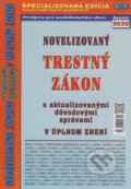 Kniha: Novelizovaný Trestný zákon (Epos). Epos, 2020 Kniha: Novelizovaný Trestný zákon (Epos). Epos, 2020
