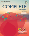 Kniha: Complete Preliminary: Second edition Workbook with answers with Audio Download (Caroline Cooke). Cambridge University Press, 2019 Kniha: Complete Preliminary: Second edition Workbook with answers with Audio Download (Caroline Cooke). Cambridge University Press, 2019