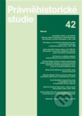 Kniha: Právněhistorické studie 42 (Ladislav Soukup). Karolinum, 2012 Kniha: Právněhistorické studie 42 (Ladislav Soukup). Karolinum, 2012