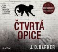 Audiokniha: Čtvrtá opice (J.D. Barker). Domino, 2020 Audiokniha: Čtvrtá opice (J.D. Barker). Domino, 2020