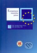 Kniha: Europeizace trestního práva (Ján Svák a Jaroslav Fenyk). Eurokódex, 2008 Kniha: Europeizace trestního práva (Ján Svák a Jaroslav Fenyk). Eurokódex, 2008