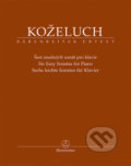 Kniha: Šest snadných sonát pro klavír (Leopold Koželuh). Bärenreiter Praha, 2020 Kniha: Šest snadných sonát pro klavír (Leopold Koželuh). Bärenreiter Praha, 2020