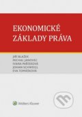 Kniha: Ekonomické základy práva (Ivana Pařízková, Jiří Blažek a Michal Janovec). Wolters Kluwer ČR, 2020 Kniha: Ekonomické základy práva (Ivana Pařízková, Jiří Blažek a Michal Janovec). Wolters Kluwer ČR, 2020