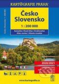 Kniha: Česko, Slovensko - autoatlas 1:200 000 (Kartografie Praha). Kartografie Praha, 2019 Kniha: Česko, Slovensko - autoatlas 1:200 000 (Kartografie Praha). Kartografie Praha, 2019