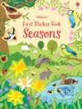 Kniha: First Sticker Book Seasons (Holly Bathie). Usborne, 2020 Kniha: First Sticker Book Seasons (Holly Bathie). Usborne, 2020