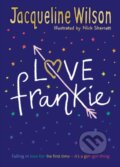 Kniha: Love Frankie (Jacqueline Wilson). Doubleday, 2020 Kniha: Love Frankie (Jacqueline Wilson). Doubleday, 2020