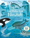 Kniha: First Sticker Book Narwhals (Holly Bathie). Usborne, 2020 Kniha: First Sticker Book Narwhals (Holly Bathie). Usborne, 2020