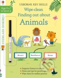 Kniha: Wipe-Clean Finding Out About Animals (Hannah Watson). Usborne, 2020 Kniha: Wipe-Clean Finding Out About Animals (Hannah Watson). Usborne, 2020