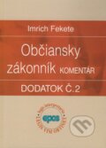 Kniha: Občiansky zákonník (Komentár - Dodatok č. 2) (Imrich Fekete). Epos, 2009 Kniha: Občiansky zákonník (Komentár - Dodatok č. 2) (Imrich Fekete). Epos, 2009