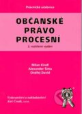 Kniha: Občanské právo procesní (Alexander Šíma, Milan Kindl a Ondřej David). Aleš Čeněk, 2008 Kniha: Občanské právo procesní (Alexander Šíma, Milan Kindl a Ondřej David). Aleš Čeněk, 2008