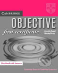 Kniha: Objective - First Certificate (Annette Capel a Wendy Sharp). Cambridge University Press, 2000 Kniha: Objective - First Certificate (Annette Capel a Wendy Sharp). Cambridge University Press, 2000