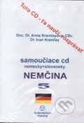 Audiokniha: Nemčina 5 (Anna Krenčeyová a Ivan Krenčey). Centrum cudzích jazykov, 2009 Audiokniha: Nemčina 5 (Anna Krenčeyová a Ivan Krenčey). Centrum cudzích jazykov, 2009