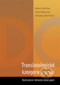 Kniha: Translatologické kategorie v praxi (Martin Konvička, Michaela Zborníková a Pavla Rašnerová). Univerzita Palackého v Olomouci, 2017 Kniha: Translatologické kategorie v praxi (Martin Konvička, Michaela Zborníková a Pavla Rašnerová). Univerzita Palackého v Olomouci, 2017