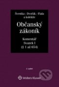 Kniha: Občanský zákoník, Svazek I (Jiří Švestka, Jan Dvořák a Josef Fiala). Wolters Kluwer ČR, 2020 Kniha: Občanský zákoník, Svazek I (Jiří Švestka, Jan Dvořák a Josef Fiala). Wolters Kluwer ČR, 2020