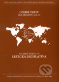 Kniha: Letecká legislativa - Studijní modul 10 (Akademické nakladatelství CERM). Akademické nakladatelství CERM, 2004 Kniha: Letecká legislativa - Studijní modul 10 (Akademické nakladatelství CERM). Akademické nakladatelství CERM, 2004