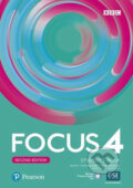 Kniha: Focus 4: Student's Book (Sue Kay, Vaughan Jones, Daniel Brayshaw, Beata Trapnell a Dean Russell). Pearson, 2019 Kniha: Focus 4: Student's Book (Sue Kay, Vaughan Jones, Daniel Brayshaw, Beata Trapnell a Dean Russell). Pearson, 2019