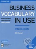 Kniha: Business Vocabulary in Use: Intermediate (Bill Mascull). Cambridge University Press, 2017 Kniha: Business Vocabulary in Use: Intermediate (Bill Mascull). Cambridge University Press, 2017