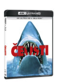 Film: Čelisti Ultra HD Blu-ray (Steven Spielberg) (UltraHDBlu-ray). Universal Music, 2020 Film: Čelisti Ultra HD Blu-ray (Steven Spielberg) (UltraHDBlu-ray). Universal Music, 2020
