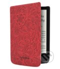Puzdro PocketBook HPUC-632-R-F Red Flowers, 2020 Puzdro PocketBook HPUC-632-R-F Red Flowers, 2020