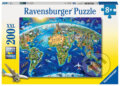 Puzzle: Velká mapa světa (Ravensburger). Ravensburger, 2020 Puzzle: Velká mapa světa (Ravensburger). Ravensburger, 2020
