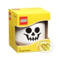 LEGO úložná hlava (veľkosť L) - kostlivec, LEGO, 2020