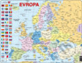 Puzzle: Puzzle MAXI - Mapa Evropy (na šířku) (Larsen). Larsen, 2020 Puzzle: Puzzle MAXI - Mapa Evropy (na šířku) (Larsen). Larsen, 2020