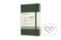 Moleskine – 12-mesačný zelený plánovací diár 2021, 2020 Moleskine – 12-mesačný zelený plánovací diár 2021, 2020