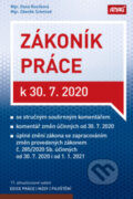 Zákoník práce k 30. 7. 2020 - Zdeněk Schmied, Dana Roučková, ANAG, 2020