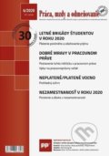 Práca, mzdy a odmeňovanie 6/2020 (Poradca podnikateľa). Poradca podnikateľa, 2020 Práca, mzdy a odmeňovanie 6/2020 (Poradca podnikateľa). Poradca podnikateľa, 2020
