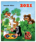 Nástěnný kalendář Krteček 2021 (Zdeněk Miler). Presco Group, 2020 Nástěnný kalendář Krteček 2021 (Zdeněk Miler). Presco Group, 2020
