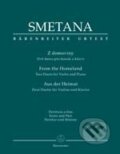 Kniha: Z domoviny (Bedřich Smetana). Bärenreiter Praha Kniha: Z domoviny (Bedřich Smetana). Bärenreiter Praha