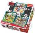 Puzzle Mickey Mouse a přátelé 3v1, 2020
