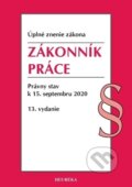 Kniha: Zákonník práce (Heuréka). Heuréka, 2020 Kniha: Zákonník práce (Heuréka). Heuréka, 2020