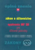 Kniha: Zákony 2010 - Zákon o účtovníctve + opatrenia MF SR pre účtovné jednotky (Poradca s.r.o.). Poradca s.r.o., 2010 Kniha: Zákony 2010 - Zákon o účtovníctve + opatrenia MF SR pre účtovné jednotky (Poradca s.r.o.). Poradca s.r.o., 2010