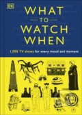 Kniha: What to Watch When (Christian Blauvelt, Eddie Robson, Laura Buller a Mark Morris). Dorling Kindersley, 2020 Kniha: What to Watch When (Christian Blauvelt, Eddie Robson, Laura Buller a Mark Morris). Dorling Kindersley, 2020