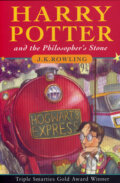 Kniha: Harry Potter and the Philosopher's Stone (J.K. Rowling). Bloomsbury, 1997 Kniha: Harry Potter and the Philosopher's Stone (J.K. Rowling). Bloomsbury, 1997