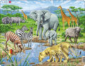Puzzle: Africká savana (FH9) (Larsen). Larsen Puzzle: Africká savana (FH9) (Larsen). Larsen