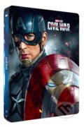 Film: Captain America: Občanská válka + Lenticular Magnet 3D (Nový vizuál) (Anthony Russo a Joe Russo) (Steelbook). Filmaréna, 2017 Film: Captain America: Občanská válka + Lenticular Magnet 3D (Nový vizuál) (Anthony Russo a Joe Russo) (Steelbook). Filmaréna, 2017