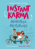 Kniha: Instant Karma (český jazyk) (Marissa Meyer). Egmont ČR, 2021 Kniha: Instant Karma (český jazyk) (Marissa Meyer). Egmont ČR, 2021